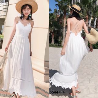 Maxy dress สายเดี่ยวเที่ยวทะเล