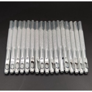100pcs.ที่เจาะเข็มขัด/ตุ๊ดตู่ สำหรับเจาะเข็มขัด หรือสายกระเป๋า ขนาด 3/3.5/4 mm.