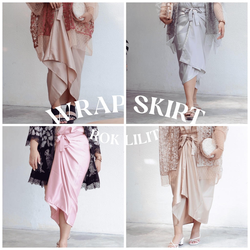 Wrap Skirt Bigsize Jumbosize Oversize plussize curvesize instant Wrap Skirt สําหรับงานแต่งงานของผู้ห