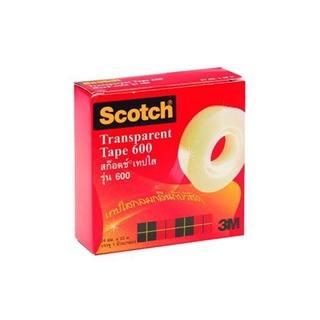 สก๊อตซ์เทปใส Scotch Transparent tape 600