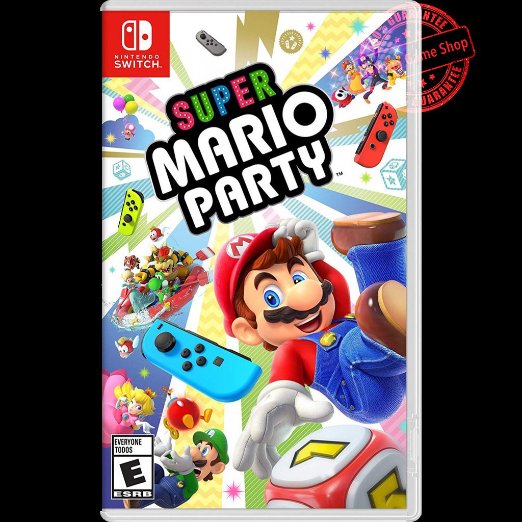 Super Mario Party ( มือ1 ) ( Zone US ) แผ่นเกมส์ Nintendo switch