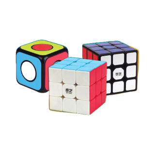 HOMUHOME รูบิค 3x3 QiYi รูบิค 3x3 แม่เหล็ก รูบิค3×3 รูบิค 3x3 rubik TOY99 รูบิค2×2 รูบิค 1x1