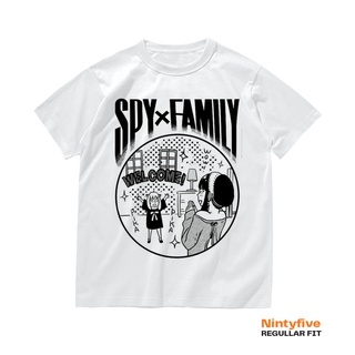 DRG T-shirt  เสื้อยืด พิมพ์ลายอนิเมะ Spy x Family Anya Forger ทรงปกติ สําหรับครอบครัวS-5XL