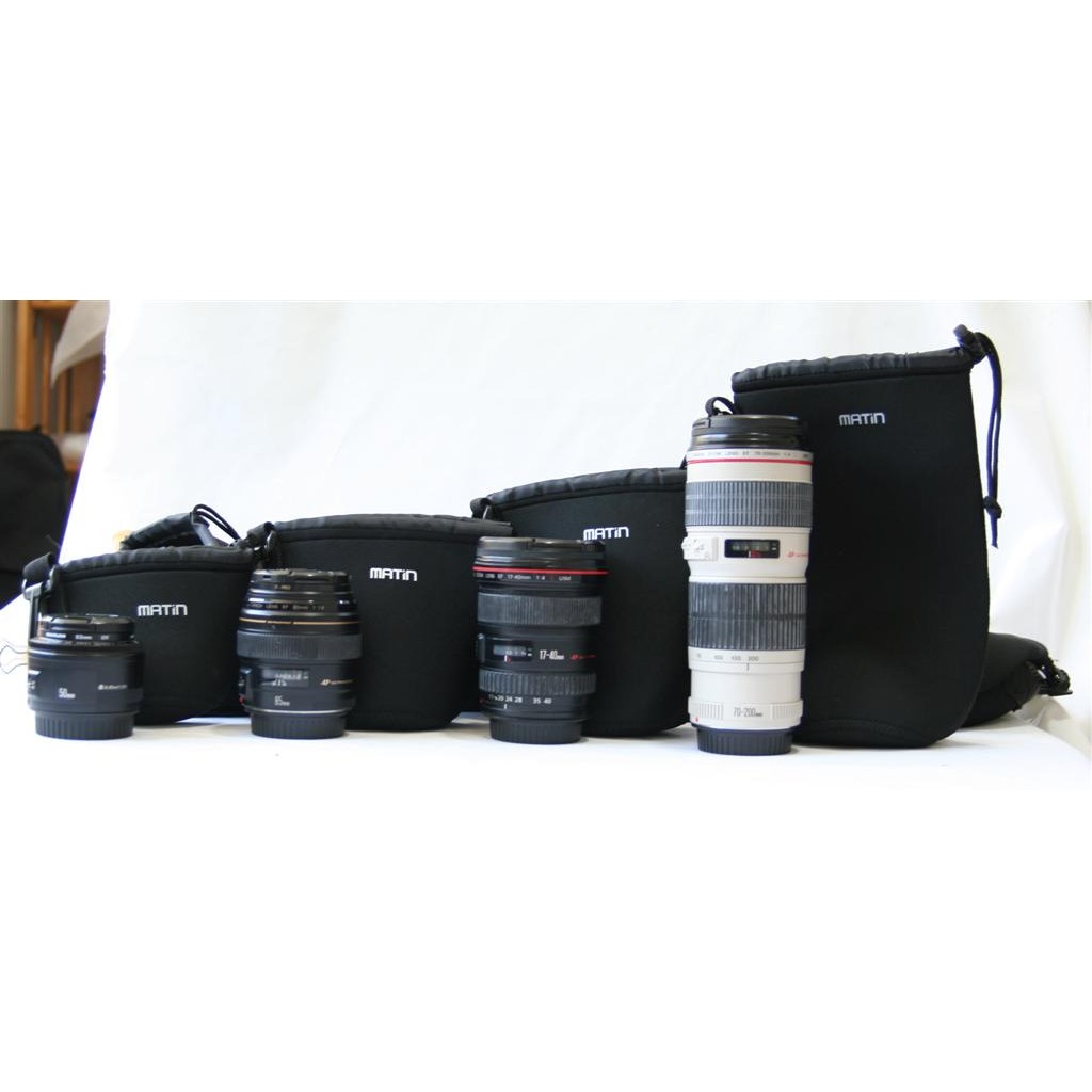 ( สินค้า OEM ) ถุงใส่เลนส์ ยี่ห้อ Matin (รหัสสินค้า : XJ-012)