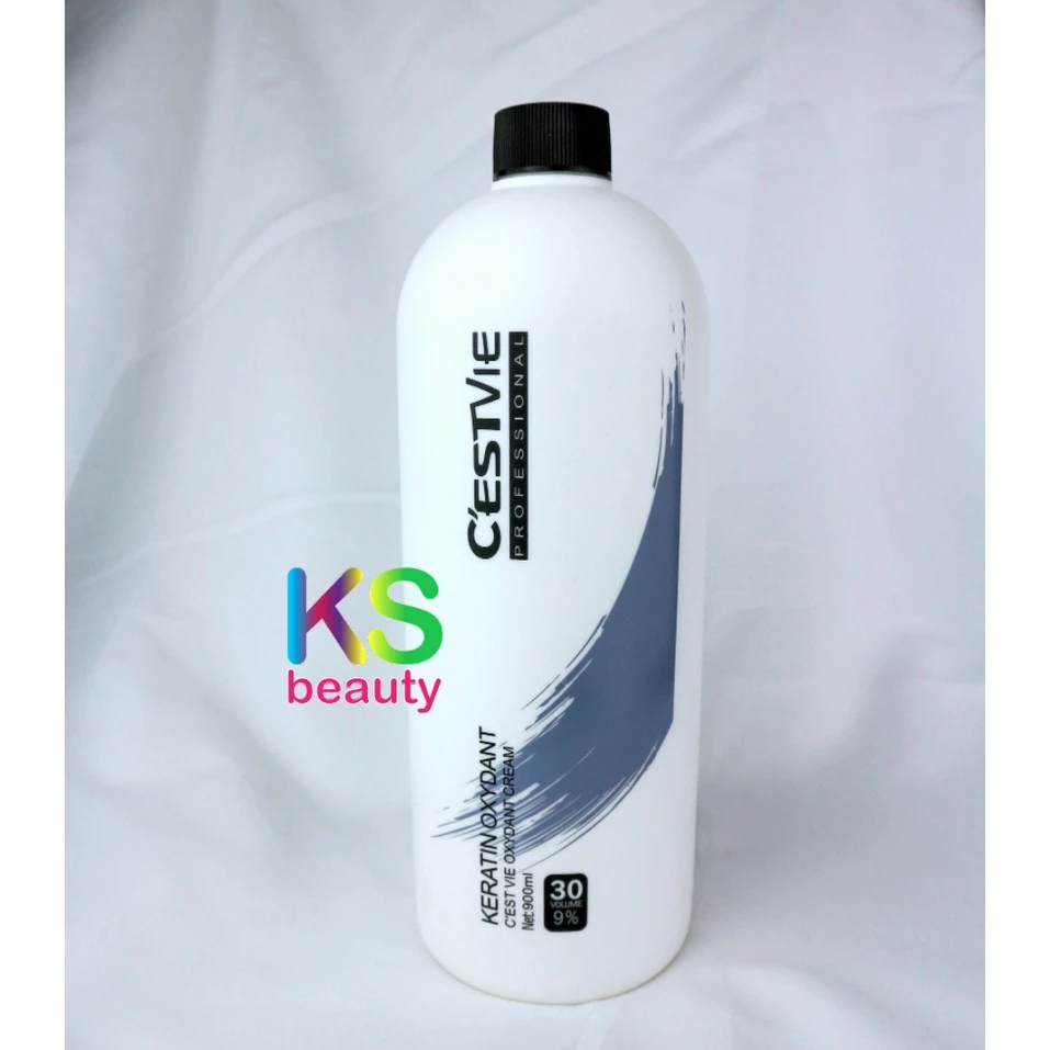Cestvie เชสวี่ ไฮโดรเจน 3% 6% 9% แบ่งขายค่ะ Keratin Oxidant ใช้คู่กับสีย้อมผม