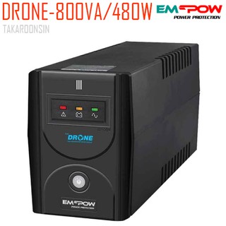 เครื่องสำรองไฟ EMPOW DRONE 800VA/480W