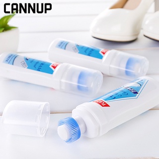 CANNUP  Super Plus White ปากกาแก้ยางเหลือง(แบบหัวป้าย) น้ำยาขัดรองเท้า แก้รองเท้าเหลือง