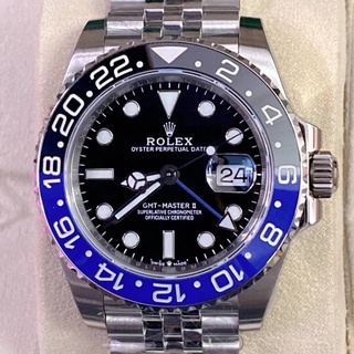 นาฬิกา Rolex รุ่น GMT Master II  Swiss โรงงาน Ew ใส่สลับแท้