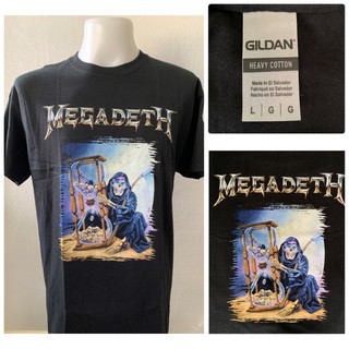 เสื้อยืดวง MEGADETH ลิขสิทธิ์แท้ 💯