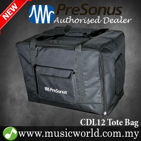 Presonus CDL12 Cushion Tote Bag สําหรับ CDL12 ลําโพงสีดํา