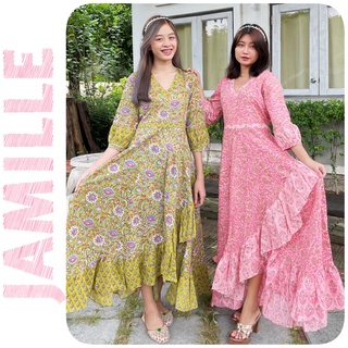 [ Jamille Collection ] ✱ MaxiDress Bohemian-Indian Style เดรสโบฮีเมียน-อินเดียนสไตล์