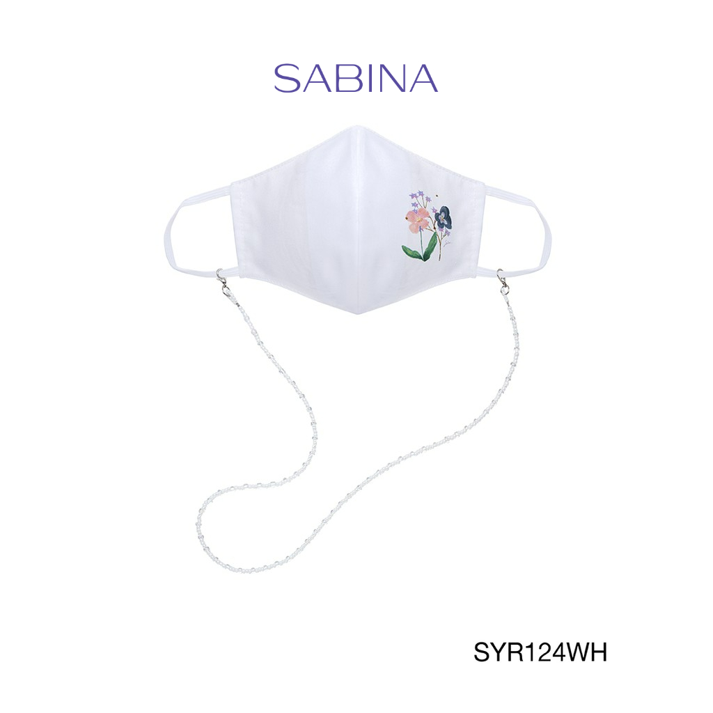 Sabina Mask หน้ากากอนามัยซาบีน่า Mothers Day Limited Edition รหัส SYR124WH สีขาว