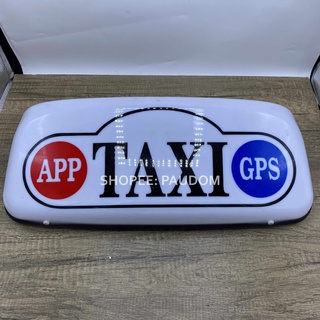 โป๊ะหลังคา TAXI โป๊ะไฟว่าง แท็กซี่ แท๊กซี่ GPS APP แท็กซี่โอเค ok โป๊ะ โป๊ะแม่เหล็ก