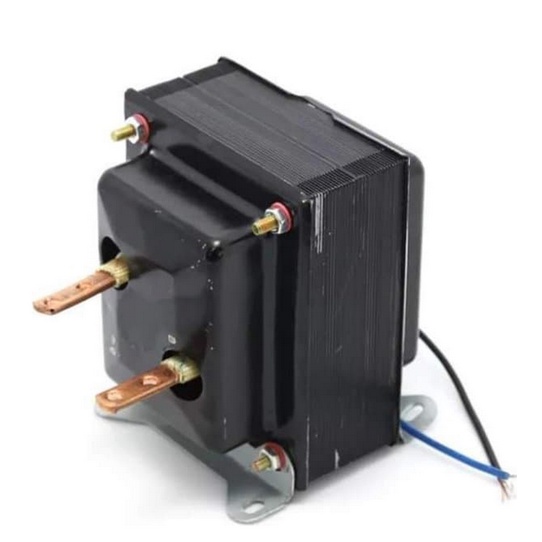 หม้อแปลงฮีตเตอร์ 220 V แปลง 1 V ใช้สำหรับสำหรับเครื่องรัดกล่อง สำหรับเครื่องรัดกล่องกึ่งอัตโนมัติ👍