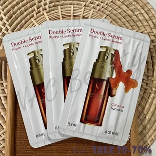 ป้ายไทย_ของแท้100%_Clarins Double Serum 0.9ml