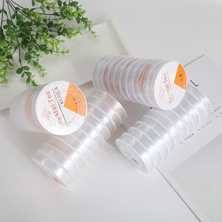 เส้นเอ็นใสสำหรับร้อยลูกปัด(พร้อมส่ง)ราคาม้วนละ