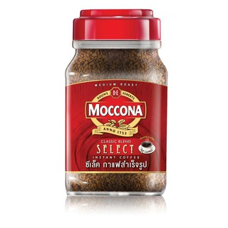 ﻿Moccona Select มอคโคน่า ซีเล็ค กาแฟขวด 190g.