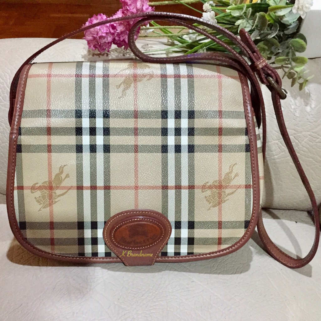 burberry sling bag vintage