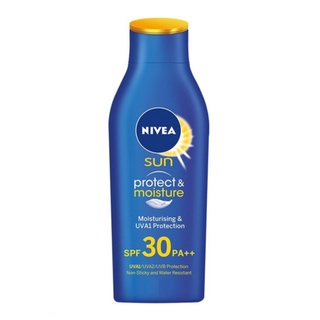 Nivea Sun Protect &amp; Moisture Body SPF30 PA+++ นีเวีย ซัน ครีมกันแดด กันแดด สำหรับผิวกาย ขนาด 125 ml 08300