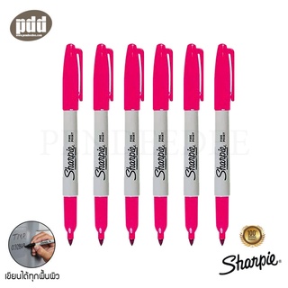 6 ด้าม Sharpie Cosmic ชาร์ปี้ คอสมิก หัว 1.0 มม ปากกามาร์คเกอร์ชนิดเขียนติดถาวร กันน้ำ มีให้เลือก 3 สี