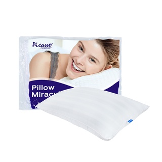 Picasso Comfort หมอนหนุนสุญญากาศรุ่น Miraculous Microfiber (ถุงม่วง) /เส้นใยไมโครไฟเบอร์