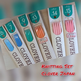 เข็มนิตติ้งเซต 30 ซม. Clover Japan