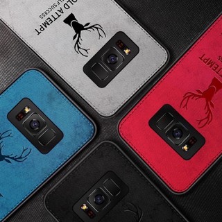 !!!พร้อมส่ง!!! Samsung case TPUผ้ายีนส์หนังเทียม  ลายกวางNote5 Note8 Note9 Note10plus  A10 A10s A11 A31 A42 A51