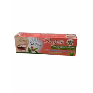 Rasyan ราสยาน ยาสีฟันสมุนไพรกานพลู Herbal Clove Toothpaste สีชมพู่ Pink 1หลอด/บรรจุ 100g ราคาพิเศษสินค้าพร้อมส่ง!!