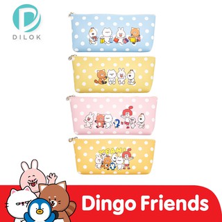 DINGO FRIENDS กระเป๋าดินสอทรงเปล #DG101