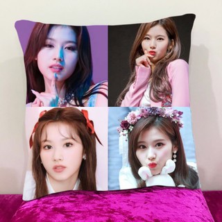 หมอนอิง สั่งทำ ใส่ได้4รูป หมอนอิงขนนุ่ม หมอนอิงโซฟา หมอนอิงในรถ หมอนอิงหลัง Cushions ซานะ มินาโตซากิ SANA TWICE