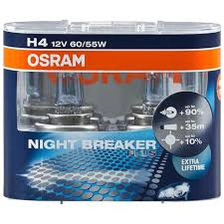 หลอดไฟรถยนต์ H4 Night breaker Osram