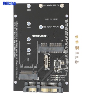 ( Utilizing ) M . 2 Ngff Msata Ssd To Sata 3 . 0 อะแดปเตอร์แปลงการ์ดสําหรับพีซีแล็ปท็อป