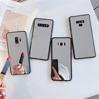 เคสกระจกซิลิโคนอ่อนนุ่ม tpu สําหรับ samsung s7 s8 edge s9 plus s10 5g s10e