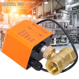 Docool Mo Dn20 อุปกรณ์เสริมวาล์วลวดทองเหลือง Dc12/24V 2`Wire Brass Accessory 2 Way สําหรับมืออาชีพ