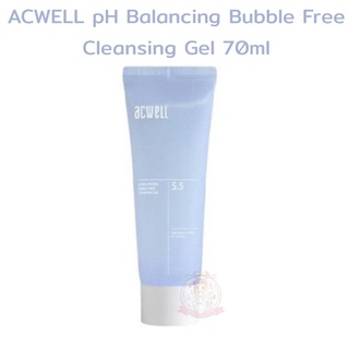 ACWELL pH Balancing Bubble Free Cleansing Gel 70ml