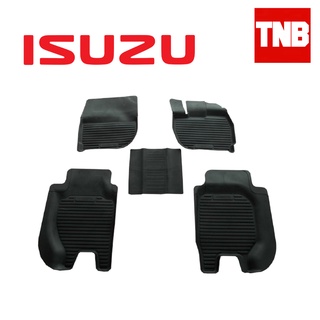 TNB ผ้ายางปูพื้นรถยนต์ Isuzu all new dmax mu-x cab 4ประตู ดีแม็ก มิวเอ็กซ์