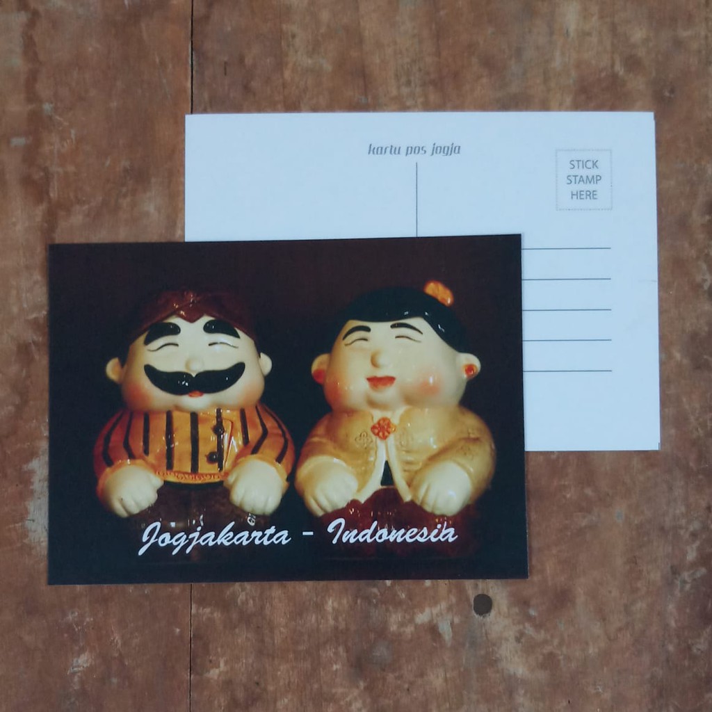 การ์ดไปรษณีย์ JOGJA - LARA BLONYO