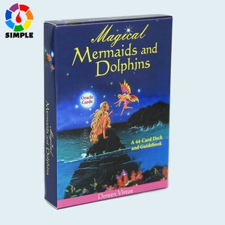 Magical Mermaids and Dolphins Oracle Tarot Card Game