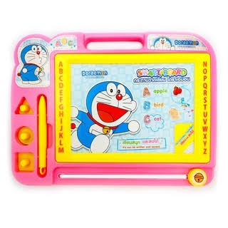 Doraemon ลิขสิทธ์แท้ กระดานวาดเขียน โดราเอมอน Smart Board กระดานแม่เหล็ก กระดานลบได้ ของเด็กเล่น กระดานแม่เหล็ก