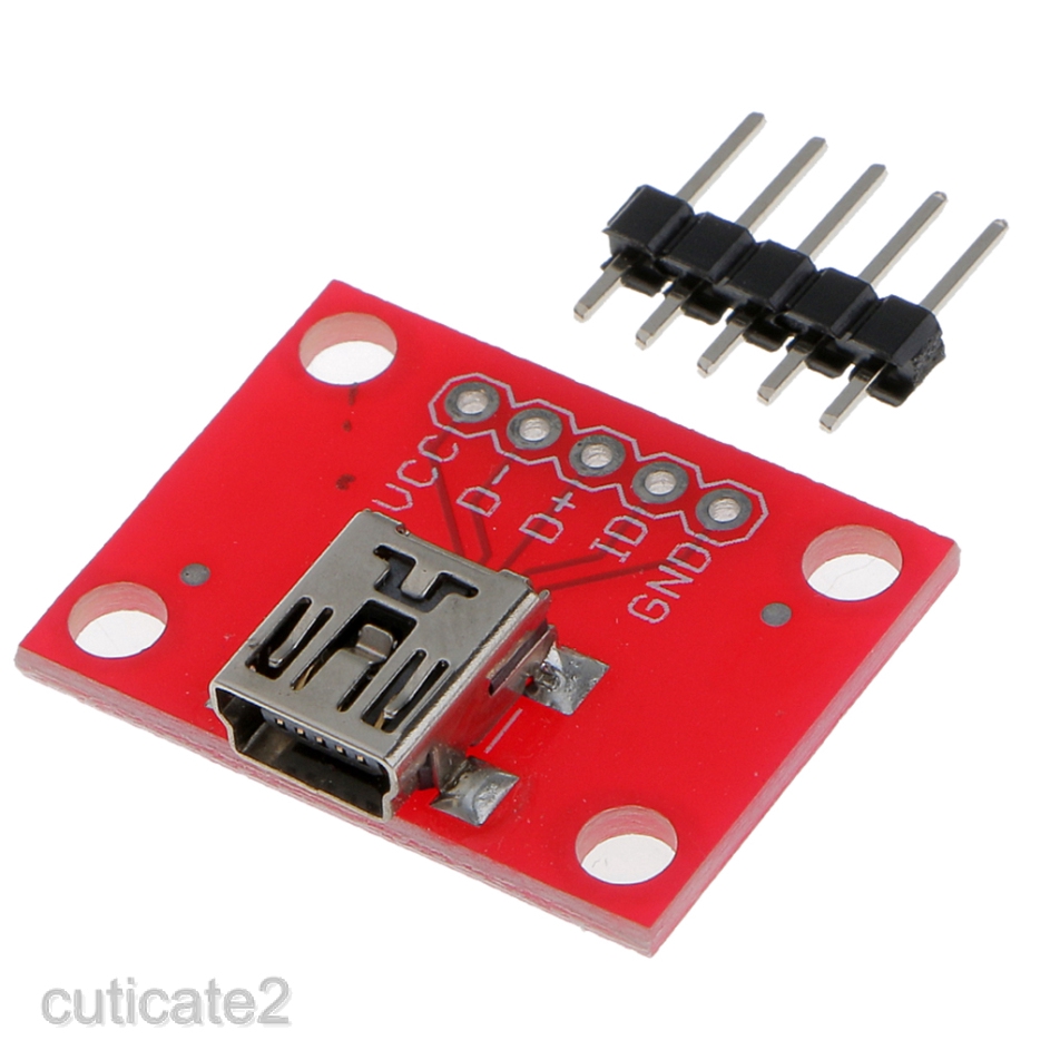 Mini-B Mini USB Female บอร์ดสัญญาณเชื่อมต่อสัญญาณ 5Pins - cuticate21.th ...