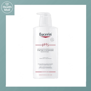 (ราคาลดพิเศษ) Eucerin pH5 Sensitive Skin Facial Cleanser 400ml.ยูเซอริน พีเอชไฟว์ เซนซิทีฟ สกิน เฟเชียล ครีนเซอร์