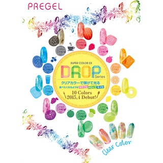 PREGEL สีทาเล็บเจล-สีเจลทาเล็บ Collection DROP