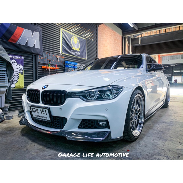 [ใส่โค้ด MON324ZW ลดเพิ่ม 250-]ลิ้นหน้า BMW F30 ทรง Vorsteiner