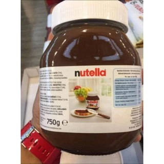 Nutella นูเลล่า 750 กรัม ขวดแก้ว