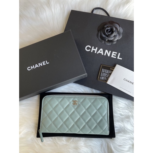New chanel zippy wallet holo31 fullset collection:22c
