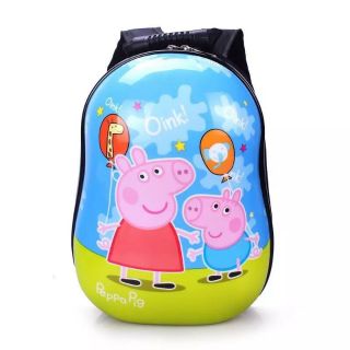 กระเป๋าเด็ก ลาย peppa pig 
ขนาด 32*15*24 cm