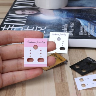 SENG♥Earring Display Cards Ear Stud Hang Holder Tag Jewelry Display