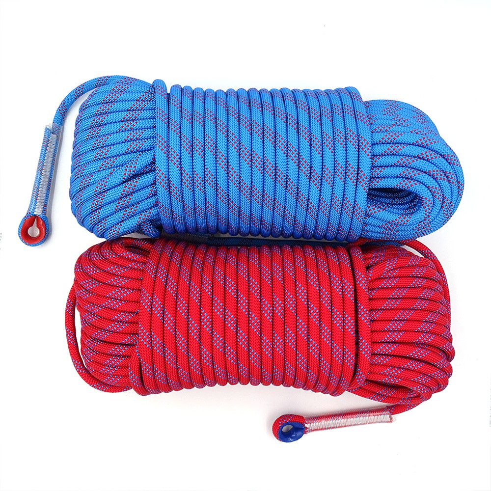 เชือกปีนเขา เชือกพาราคอร์ด ยาว10M/20M อุปกรณ์ปีนเขา เชือกปีนเขา เชือกอเนกประสงค์ เชือกพาราคอร์ด