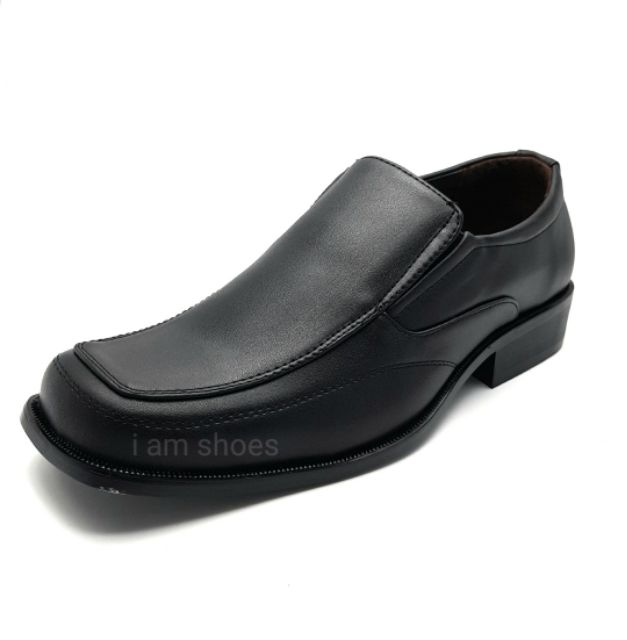 คัชชูหนังชายหัวตัด Baoji และ. Alando สีดำ ไซส์ 39-47 - รูปที่ 4