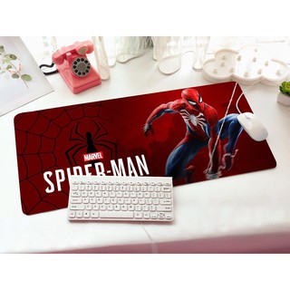 SPIDER MAN แผ่นรอง คีย์บอร์ด รองคีย์บอร์ด keyboard ลาย SPIDER MAN   ขนาด 30 x 70 cm แผ่นหนานุ่ม มียางกันลื่น ด้านใต้ PMY